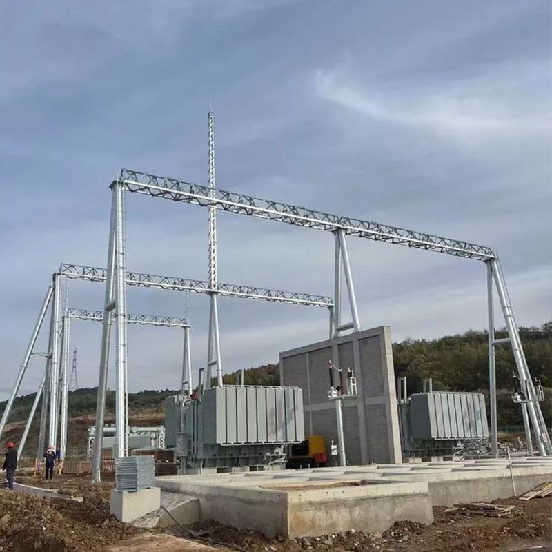 Substation Steel Structure Support